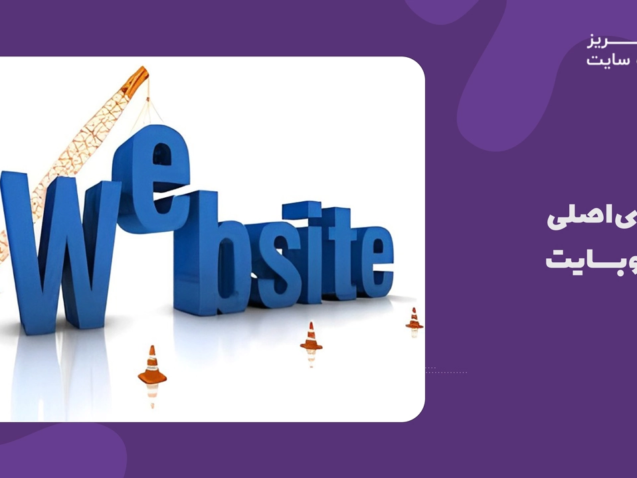 اجزای اصلی یک وبسایت